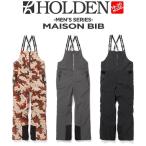 【20%OFF】19-20 HOLDEN （ホールデン）  M's MAISON BIB / スノーボード ウェア パンツ ビブパン 【送料・代引き手数料無料】【日本正規品】