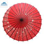 和傘 傘 踊り傘 日傘 舞踊傘 桜吹雪 和風 番傘 桜の花 梅の花 大きい藤渦 紫 赤 飾り防水 80cm *84cm 28本骨 和服 和柄 長傘 コスチューム小物 伝統工芸 撮影道