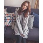  администратор рекомендация длинный Parker Parker платье женский тянуть over One-piece свободно тренировочный обратная сторона ворсистый с карманом длинный длина внешний 