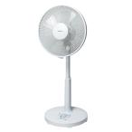 TEKNOS (テクノス) 扇風機 羽径30cm リビング用 収納リモコン DCモーター [ホワイト] KI-360DC-W