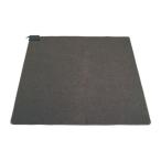 TEKNOS テクノス 2畳用カーペット 176×176cm ダークグレー TWA-2002B