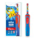 [ старый модель ] Brown Oral B древесный уголь .. clean Kids красный D12513KPKMB электрический зубная щетка детский Pokemon зубная щетка 