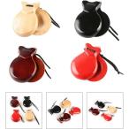  2 шт. комплект из дерева испанский язык кастаньеты традиция . рука ударный инструмент кастаньеты образование мюзикл ударный инструмент музыкальные инструменты ритм k панель ударные инструменты 