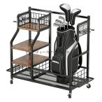  Golf сумка место хранения подставка большая вместимость 6 уровень место хранения натуральное дерево производства выдерживаемая нагрузка 50kg компактный проект Club сопутствующие товары Jim оборудование . регулировка возможность гараж земля внизу . склад запирающийся шкафчик салон для 