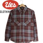 ショッピングネルシャツ UES ウエス エクストラヘビー ネルシャツ コットン 綿100％ 日本製