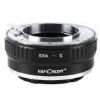 K&amp;F CONCEPT KF-EXAE линзы крепление адаптор ( линзы сторона :eki The kta крепление - камера сторона : Sony E крепление )