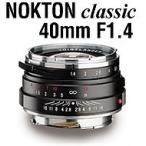 [3 год гарантия есть ]Voigtlander NOKTON classic 40mm F1.4 одиночный пальто VM крепление [ срок поставки 5~6 месяцев степень ](JAN:4530076131521)