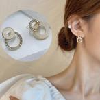 Yahoo! Yahoo!ショッピング(ヤフー ショッピング)ピアス レディース 揺れる キラキラ サークルピアス リングピアス かわいい 人気アクセサリー ゴールド（メール便送料無料）