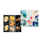 お中元 御中元 三越 ギフト B051063 東京国立近代美術館 限定ギフト〈赤坂柿山〉紫陽花・金魚二匹・川蝉とかきつばた 赤坂あわせ 花鳥図