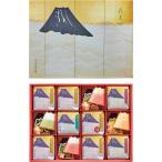 お歳暮 御歳暮 三越 ギフト もなか 吸い物 Ｂ０５１６０３ 東京国立博物館 限定ギフト〈京洛 辻が花〉雲中富士（うんちゅうふじ） 京野菜お吸物 富士最中詰合せ