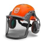 Husqvarna ハスクバーナ ヘルメットテクニカルH300 蛍光オレンジ 5850584-01