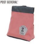 POST GENERAL（ポストジェネラル）  マナーポーチ 960004219 散歩 お出かけ ペット 犬 ダルピンク 消臭 抗菌 120×140mm マチあり