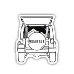 スティッカーズ ノースウエスト プリントステッカー JEEP WRANGLE 0303-LSTK シール