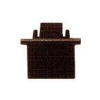 C type направляющие для пластиковый bronze (3610-B) 1 шт 