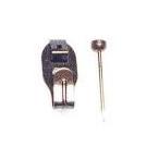 額吊.鉄並 Ｘフック鉄 小 1本針 茶色（100個セット）