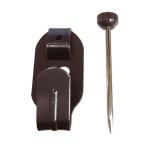 福井金属工芸 壁掛けフック No.4013 5個入り 鉄並Xフック小 茶  メール便で送料無料