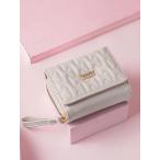  новый продукт вышивка три складывать короткий кошелек женский многофункциональный мода ручная сумочка, слот большое количество, монета с карманом список let бумажник 