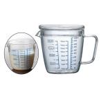 ショッピングバリスタ バリスタを注ぐキッチン用の多機能クリアスケールガラス計量カップ500ml10.5 x 12 cm