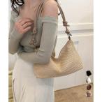 ショッピングストローバッグ ストローバッグ ショルダーバッグ 麦わら【ゆうパケット可】ポイント利用