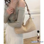 ショッピングストローバッグ ストローバッグ ショルダーバッグ 麦わらポイント利用