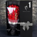 ソープフラワー 花束 ギフト ブーケ ボックスフラワー プレゼント 造花 33輪 ローズ フラワー サプライズ 石鹸花 枯れない花