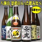 お中元 ギフト 2025 酒 日本酒 新潟 日本酒 飲み比べセット 八海山 景虎 新潟銘酒 飲み比べ 720ml