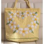 【完成品ではございません】☆月９ドラマなど美術協力ショップ☆ハンドメイド　ハワイアンキルト 　大型トートバッグ　しつけ済み製作キット　hk50032 グッズ