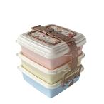 スヌーピー スタック式ピクニックケース 3段 920ml×3（yahoo）