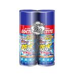LOCTITE(ロックタイト) 超強力防水スプレー 多用途 2本パック 420ml×2 - 水、油をはじいて強力ガード、衣類・布・革製品用防水ス