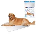 マルカン ひんやりクールアルミプレート 2L 犬猫用 高純度アルミ99.6%以上 アルマイト加工 すべり止めパッド付 熱中症対策 暑さ対策