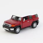 Kinsmart/キンスマート◇ダイキャストモデルミニカー/トヨタFJクルーザー/レッド