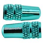 Bianchi(ビアンキ) バルブキャップ Alloy チェレステ JPPVCUEC チェレステ
