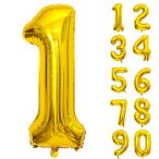 Lausatekba Rune aluminium способ судно Gold цифра 1 номер 40 дюймовый большой день рождения happy день рождения украшение установка свадьба память день pa