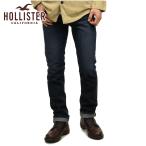 ホリスター メンズ HOLLISTER 正規品 ジーンズ Slim Straight Jeans DARK WASH