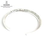 【ボーナスストア 誰でも+5% 7/15 0:00〜7/15 23:59】 ハリム HARIM 正規販売店 バングル HARIM CONCEPT BANGLE SILVER BANGLE HRA021SV0