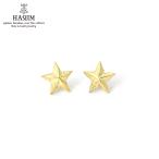 【ボーナスストア 誰でも+5% 5/30 0:00〜6/2 2:59】 ハリム HARIM 正規販売店 イヤリング STAR PIARCE K18COATING (2SET) HRA038 GP