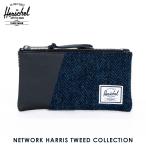 ハーシェル バッグ 正規販売店 Herschel Supply ハーシェルサプライ バッグ Network Small Harris Tweed COLLECTION 10161-00878-OS Blue Herringbone/Black