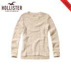 【ストアポイント10倍 8/28 0_00〜9/1 23_59】 ホリスター レディース HOLLISTER 正規品 セーター Textured-Stitch Crew Sweater 3