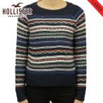 30%OFFセール 【販売期間 11/4 0:00〜11/5 23:59】 ホリスター レディース HOLLISTER 正規品 セーター Patterned Crew Sweater 350-507