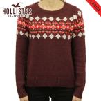 ショッピングホリスター 【ボーナスストア 誰でも+5% 11/25 0:00〜12/1 23:59】 ホリスター レディース HOLLISTER 正規品 セーター Patterned Crew Sweater 350-507