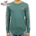 ショッピングホリスター ホリスター ロンT メンズ 正規品 HOLLISTER 長袖Tシャツ Rose Logo Graphic Tee 323-243-2365-300