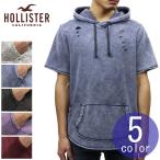 ホリスター メンズ HOLLISTER 正規品 半袖 フーディー Short-Sleeve Hoodie