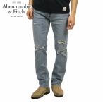 ショッピングAbercrombie 【ボーナスストア 誰でも+5% 4/27 0:00〜4/29 23:59】 アバクロ ジーンズ メンズ 正規品 Abercrombie＆Fitch ストレートジーンズ ジーパン RIPPED STRAIGHT