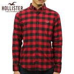 ホリスター HOLLISTER 正規品 メンズ ボタンダウン長袖シャツ Stretch Poplin Slim Fit Shirt 325-259-2062-508
