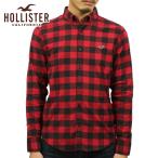 ショッピングホリスター ホリスター HOLLISTER 正規品 メンズ ボタンダウン長袖シャツ Stretch Poplin Slim Fit Shirt 325-259-2062-508