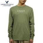 5%OFFセール 【販売期間 7/19 0_00〜7/22 23_59】 アメリカンイーグル ロンT メンズ 正規品 AMERICAN EAGLE 長袖Tシャツ AE Long Sleeve Graphic Tee 1182-