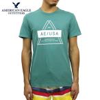 5%OFFクーポンセール 【利用期間 7/19 0_00〜7/22 23_59】 アメリカンイーグル Tシャツ 正規品 AMERICAN EAGLE 半袖Tシャツ クルーネックTシャツ AE SHORT