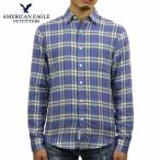 ショッピングアメリカンイーグル アメリカンイーグル シャツ メンズ 正規品 AMERICAN EAGLE 長袖シャツ ネルシャツ AE LIGHTWEIGHT FLANNEL SHIRT 2153-9971-400