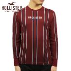 ショッピングホリスター ホリスター ロンT メンズ 正規品 HOLLISTER 長袖Tシャツ クルーネックTシャツ ストライプ Stripe Logo Graphic Tee 323-243-2613-504