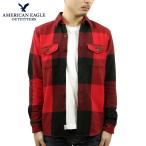 【ボーナスストア 誰でも+5% 8/24 0_00〜8/26 23_59】 アメリカンイーグル シャツ メンズ 正規品 AMERICAN EAGLE 長袖シャツ ネルシャツ AE Seriously Soft